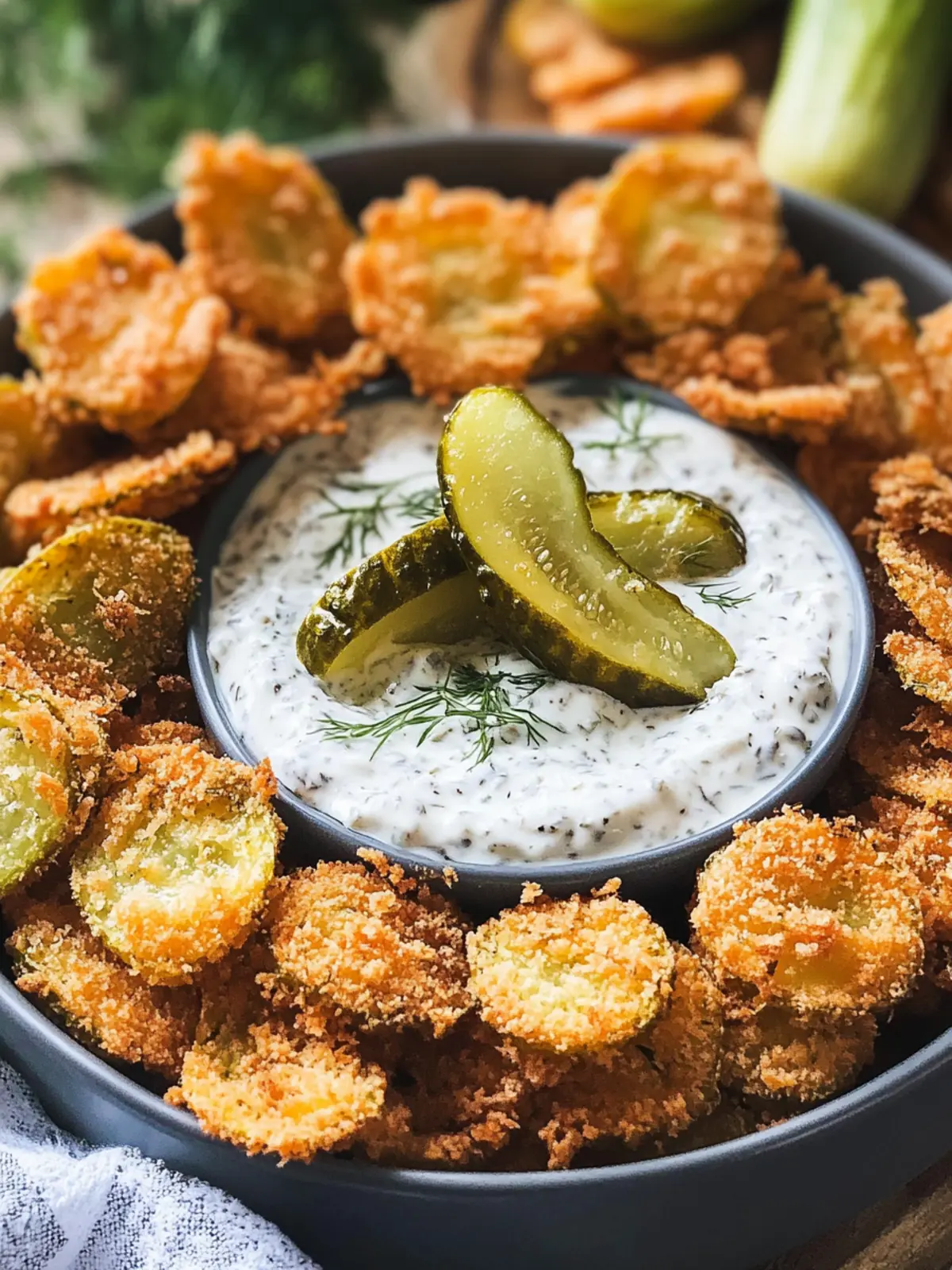 Irresistible Fried Pickle and Ranch Dip That You'll Love 5 Fried Pickle and Ranch Dip