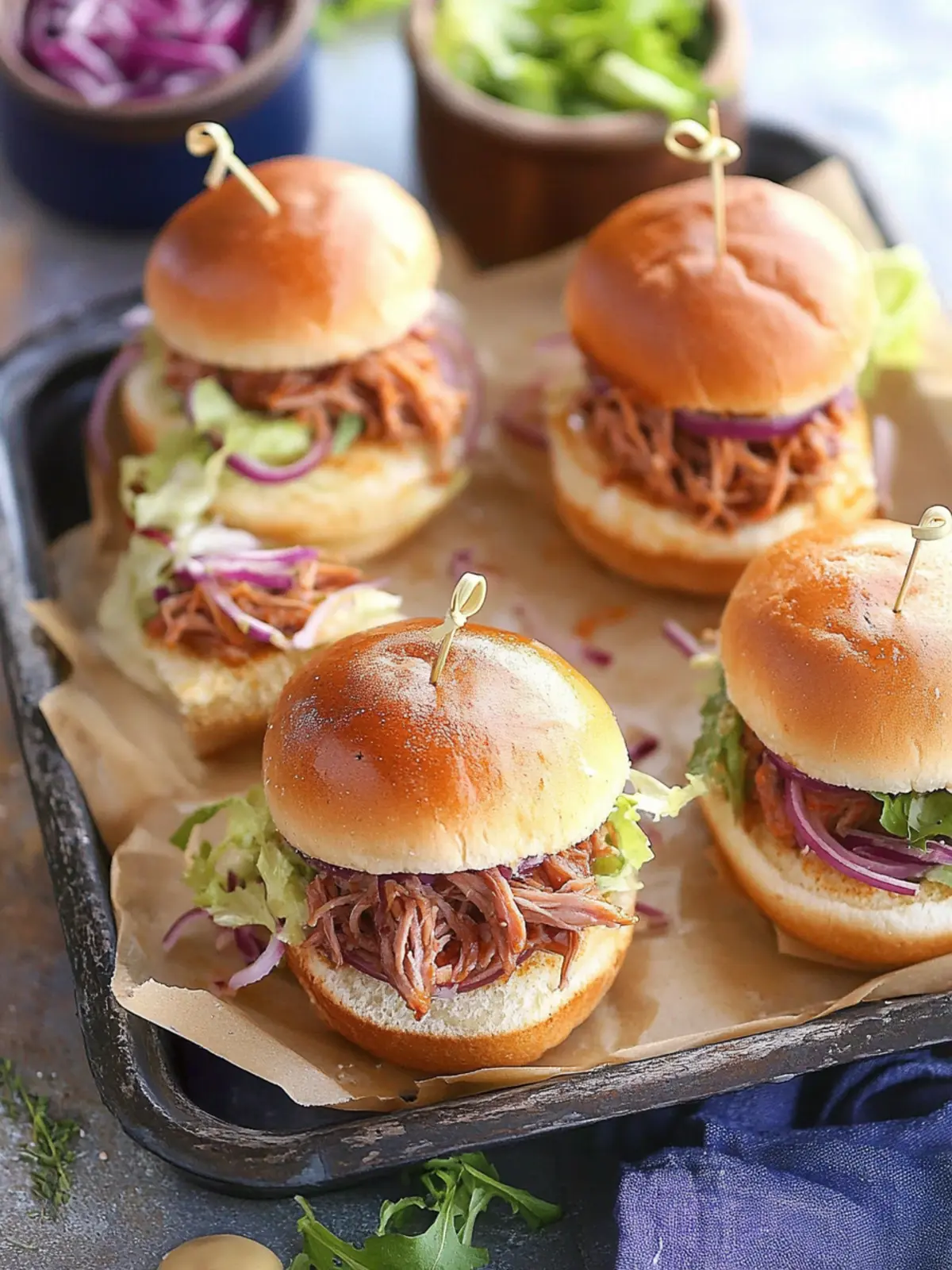 Savor Summer with 4th of July Pulled Pork Sliders Delight 4 4th of July Pulled Pork Sliders