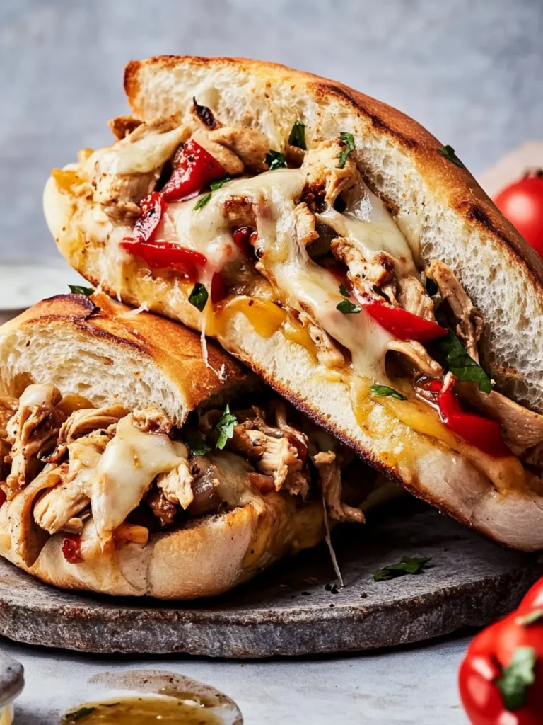 Chicken Cheesesteaks