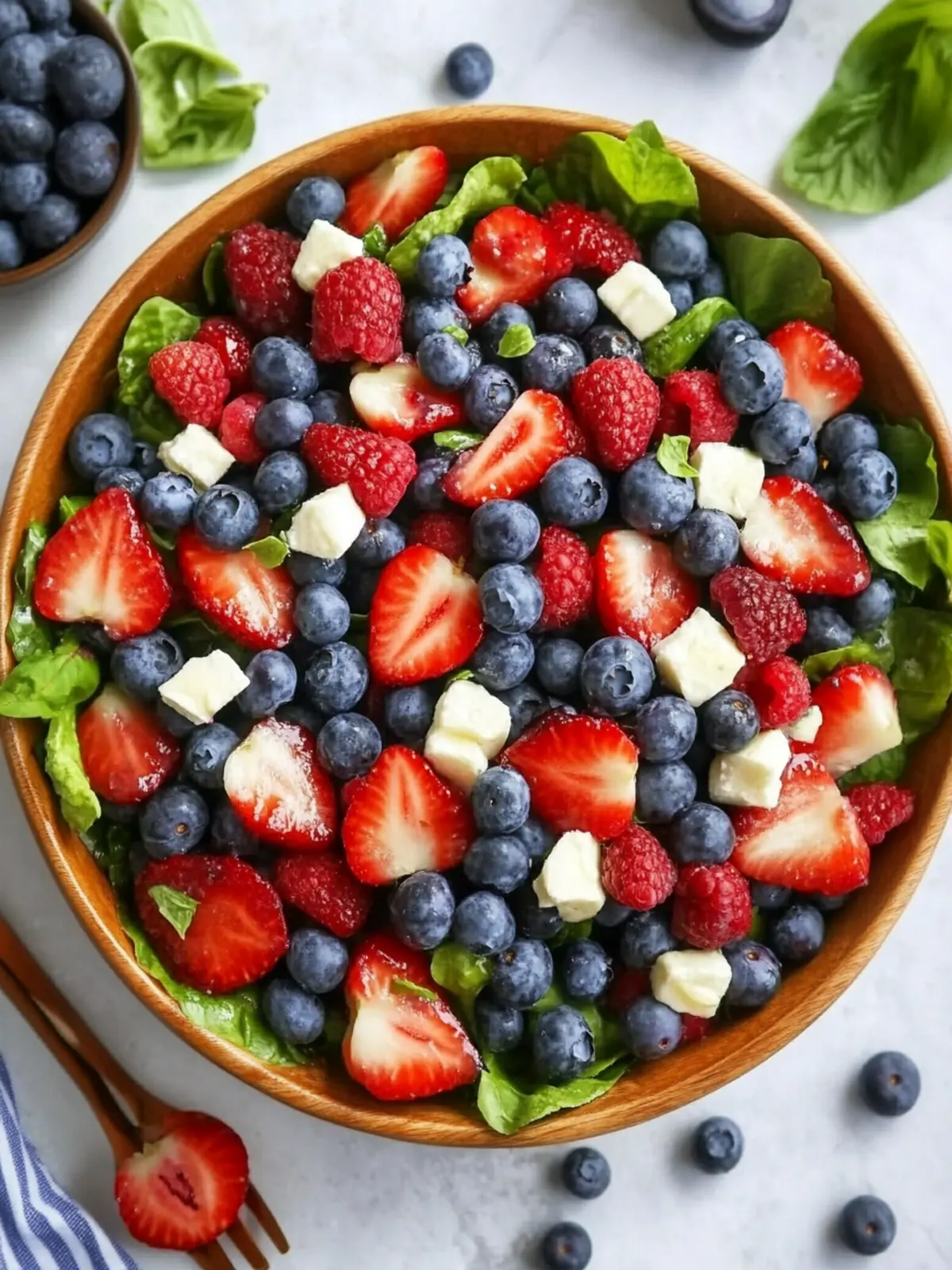 Red White and Blueberry Salad: A Fresh Summer Delight 4 Red White and Blueberry Salad