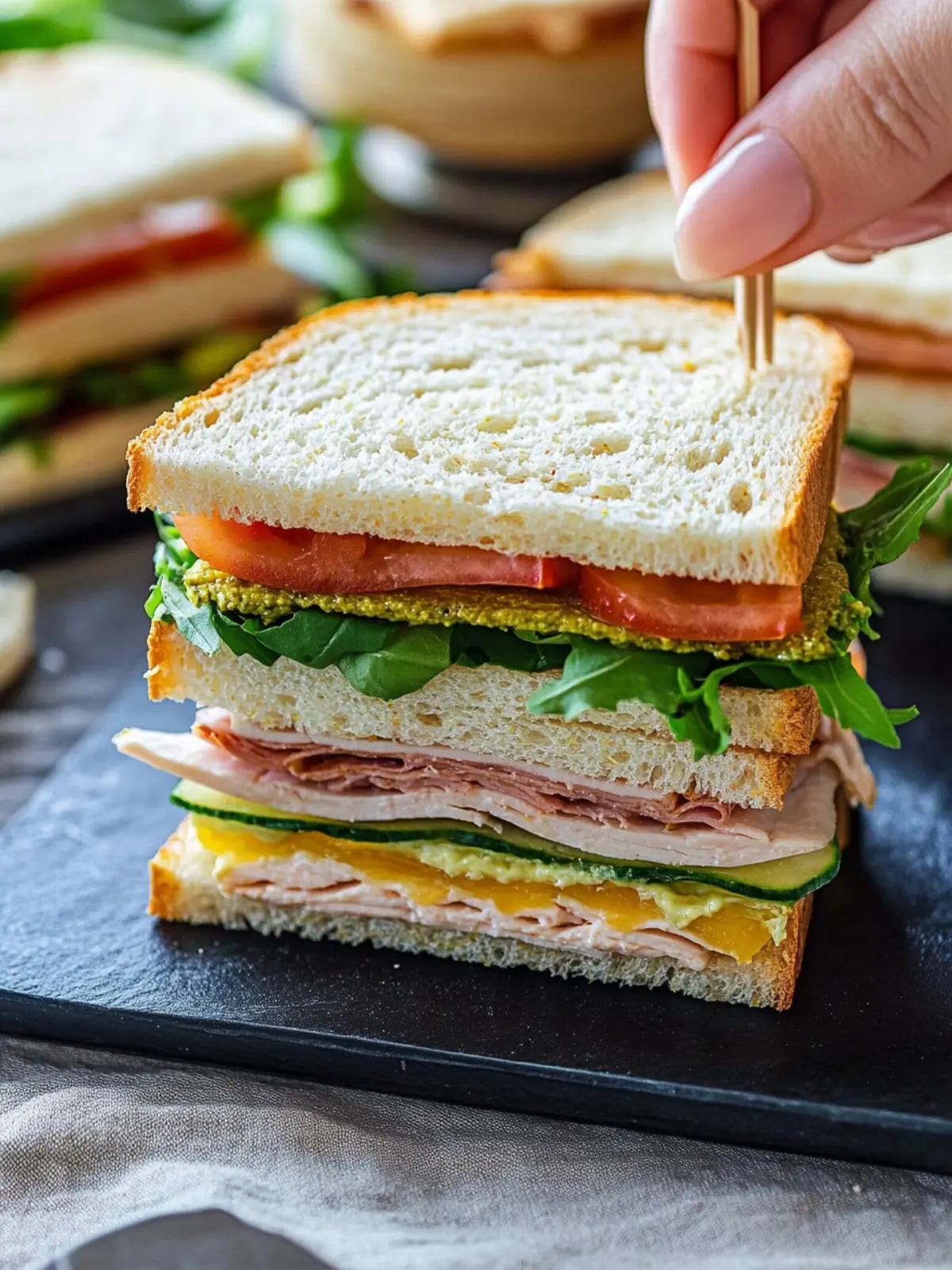 Irresistible Mini Sandwiches for Party Perfection! 4 Mini Sandwiches for Party