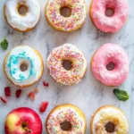 EASY APPLE FRUIT DONUTS That Kids Will Love to Snack On 6 EASY APPLE FRUIT DONUTS