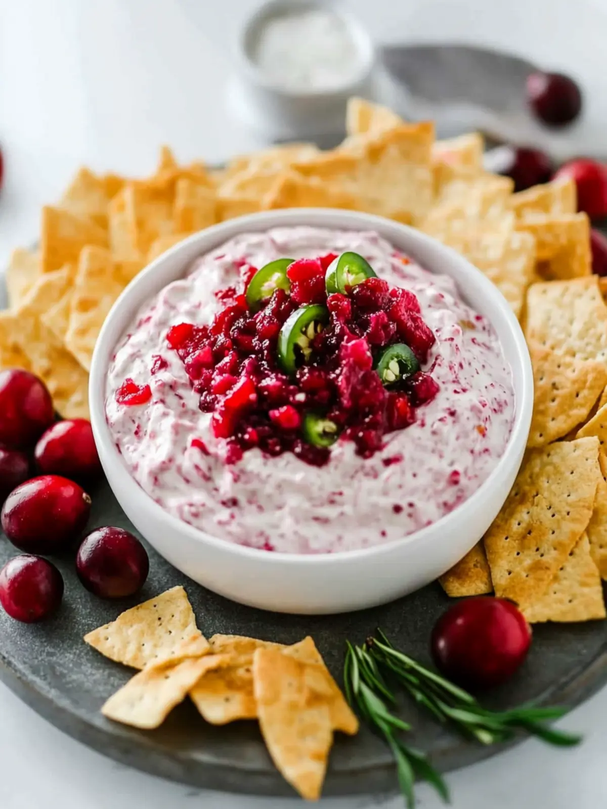 Cranberry Jalapeño Dip: Sweet, Spicy, and Perfect for Parties 2 Cranberry Jalapeño Dip