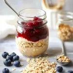 Peanut Butter and Jelly Overnight Oats: A Delicious Morning Boost 7 Peanut Butter and Jelly Overnight Oats