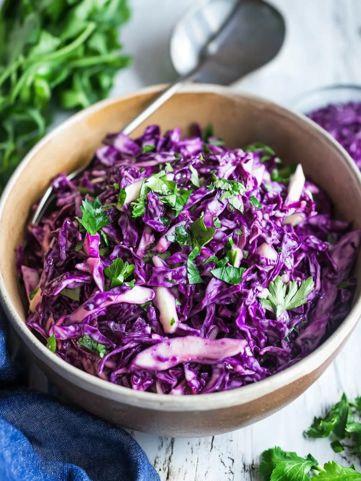 Creamy, Tangy Purple Coleslaw for a Vibrant Side Dish Delight 4 Creamy, Tangy Purple Coleslaw