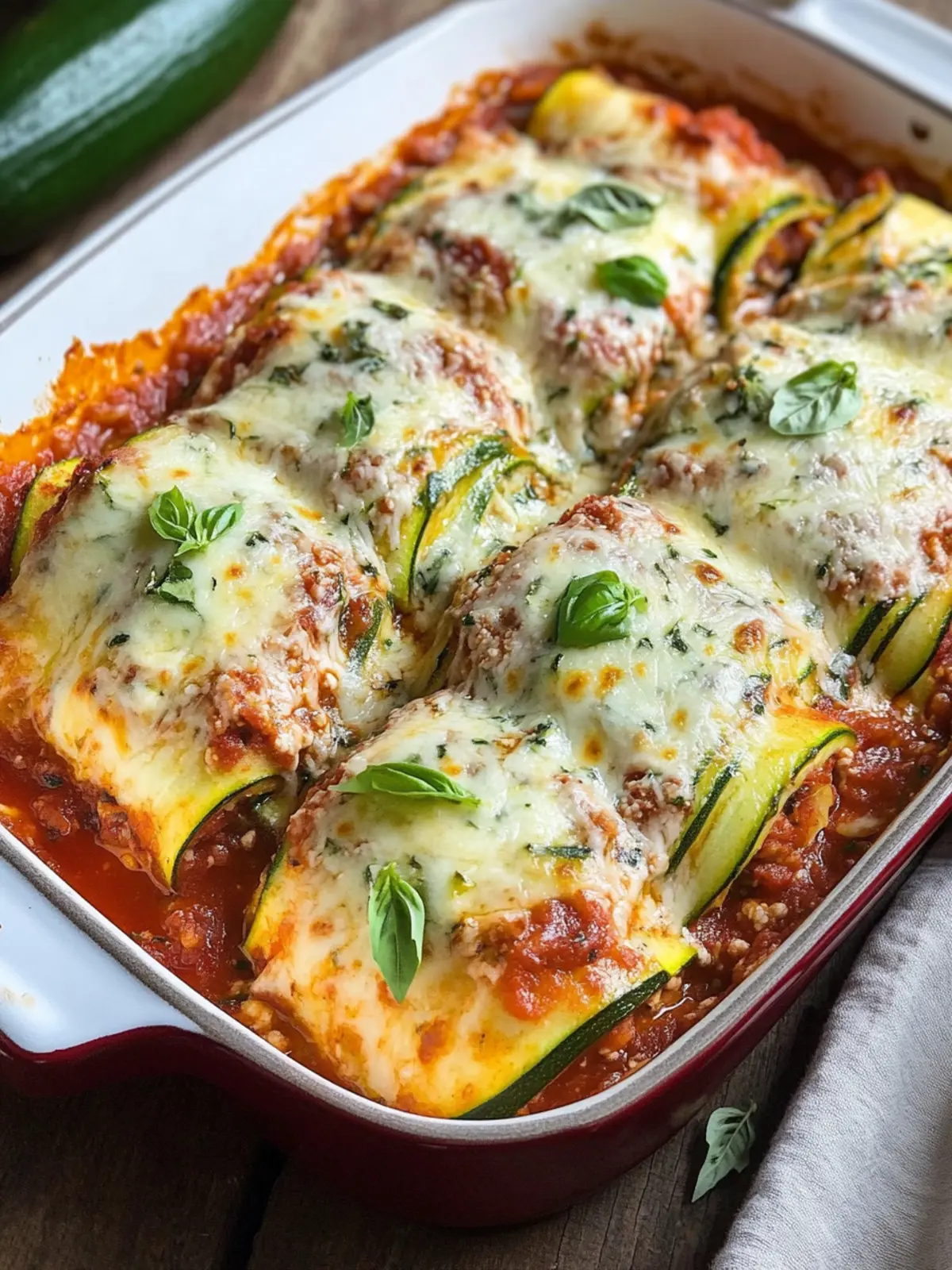 Zucchini Roll Up Lasagna: A Light and Delicious Twist 3 Zucchini Roll Up Lasagna