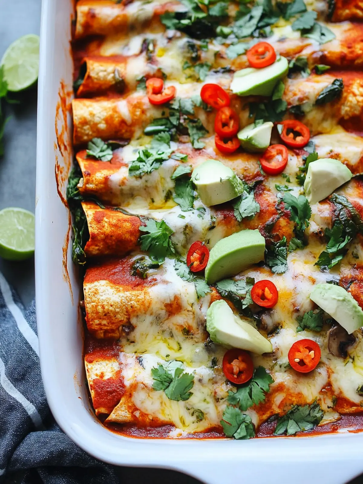 Mouthwatering Swiss Chard Mushroom Enchiladas You’ll Love 3 Swiss Chard Mushroom Enchiladas