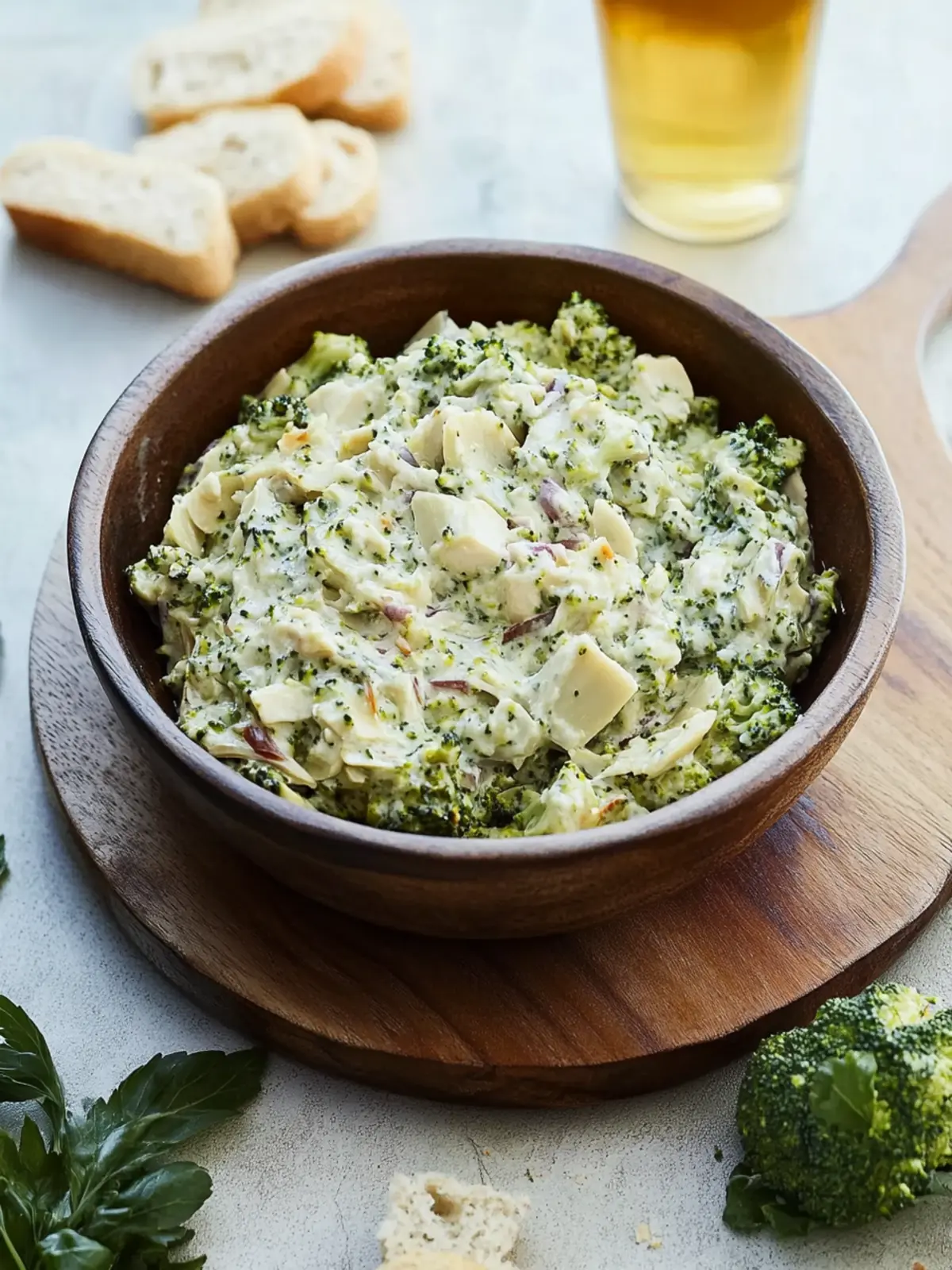 Creamy Roasted Broccoli–Artichoke Dip That's Guilt-Free Goodness 3 Roasted Broccoli–Artichoke Dip