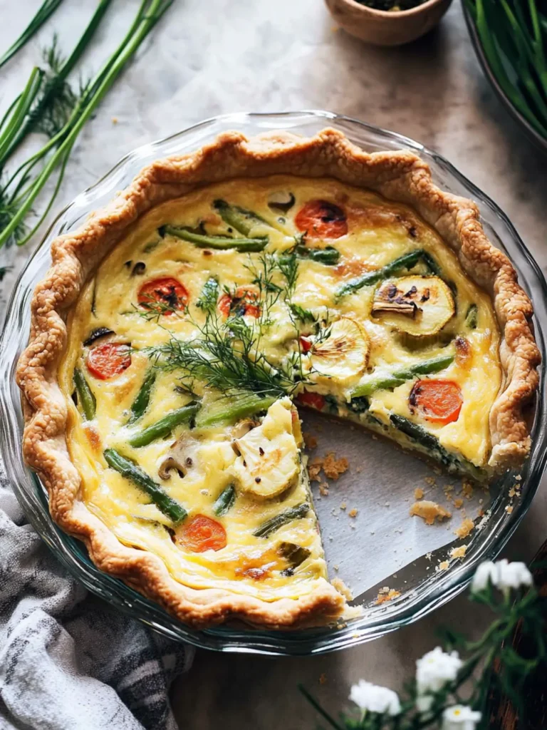 Springy Vegetable Quiche
