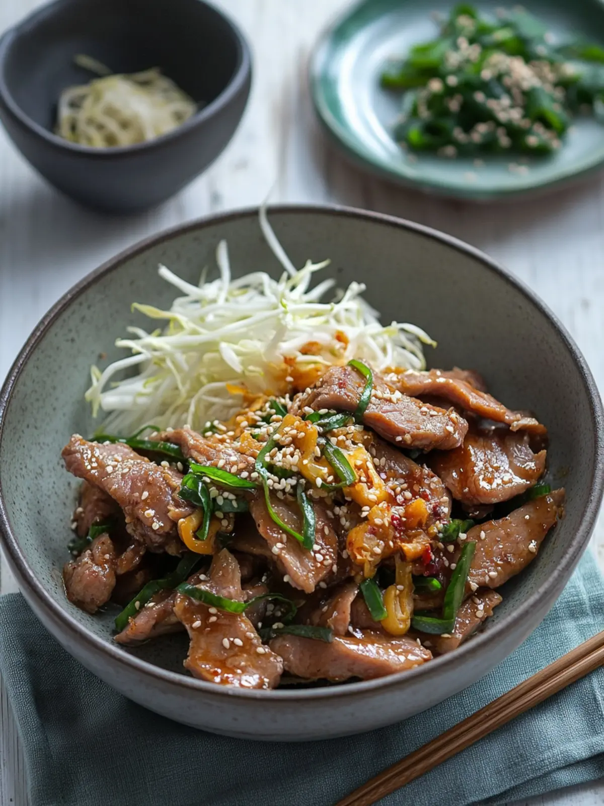 Savory Doenjang Pork (Maekjeok) for Epic Korean BBQ Nights 2 Doenjang Pork (Maekjeok)