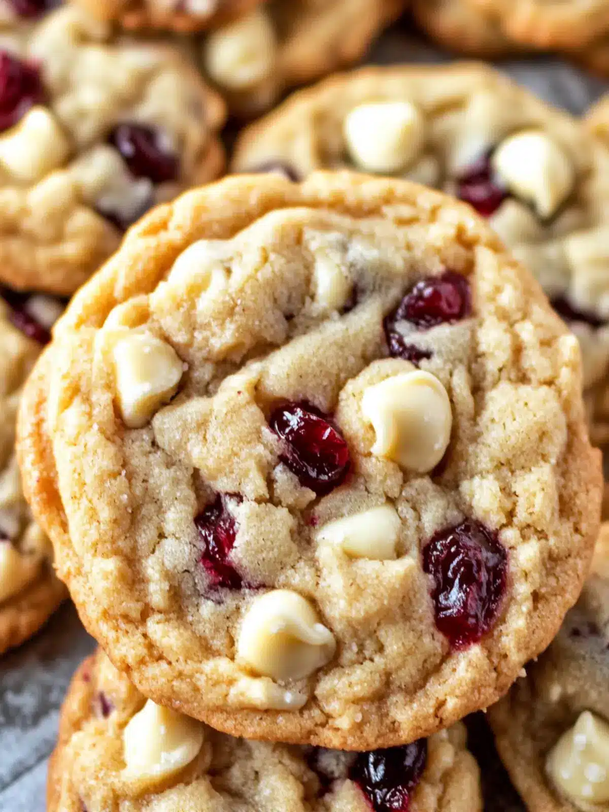 Chewy Cranberry White Chocolate Chip Cookies for Cozy Nights 2 Chewy Cranberry White Chocolate Chip Cookies