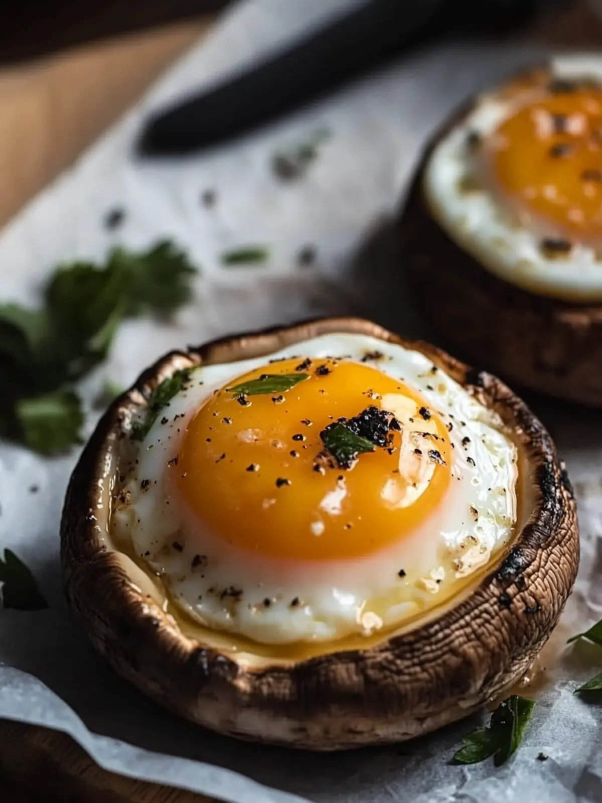 Mushroom Egg Cups: A Delightful Keto Breakfast Surprise 2 Mushroom Egg Cups