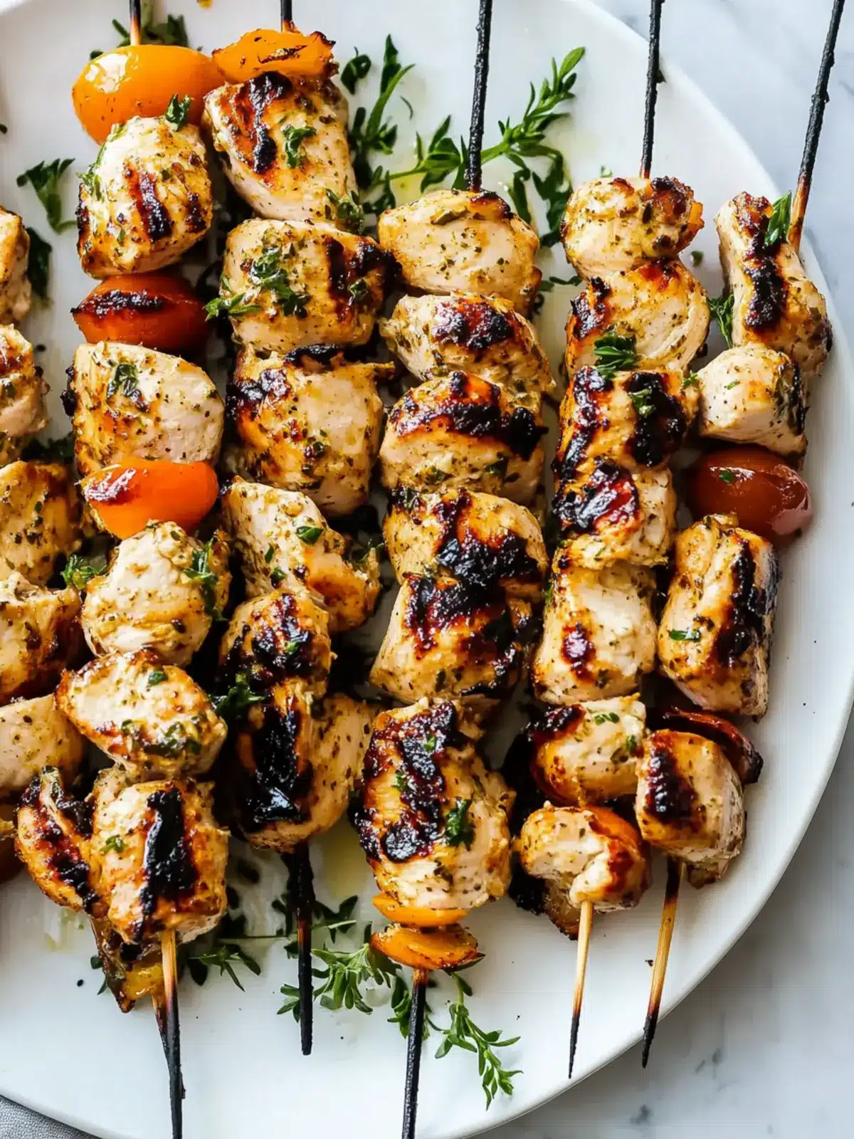 Easy Greek Grilled Chicken Skewers for Flavor-Packed Summer Nights 2 Easy Greek Grilled Chicken Skewers