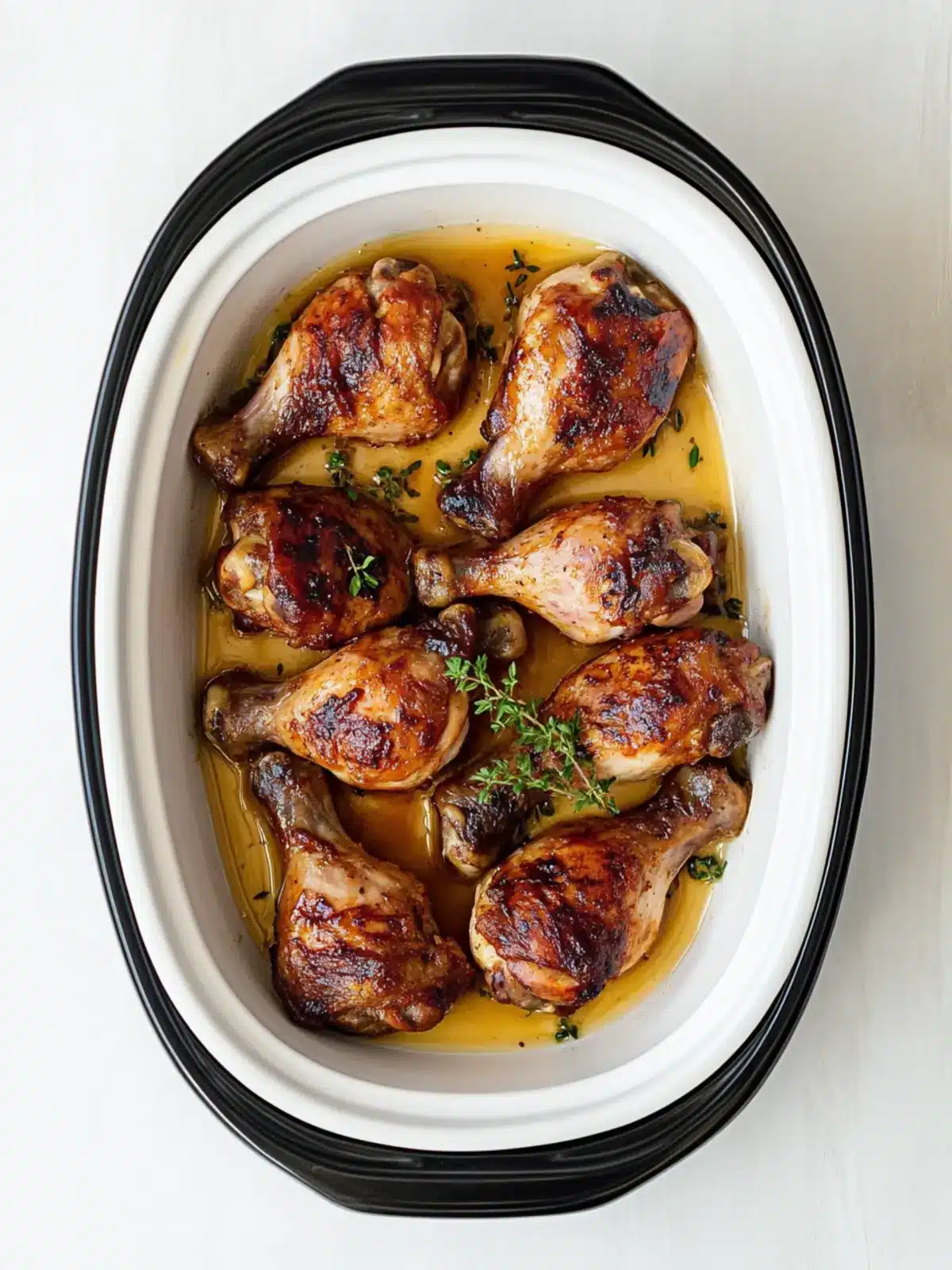 Incredible Slow Cooker Drumsticks: 4-Ingredient Magic Awaits 4 Incredible Slow Cooker Drumsticks (4-Ingredients)