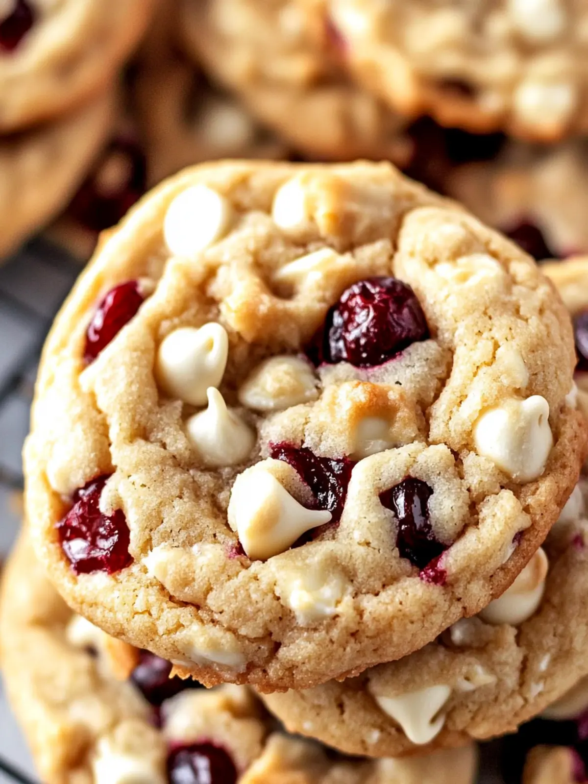 Chewy Cranberry White Chocolate Chip Cookies for Cozy Nights 3 Chewy Cranberry White Chocolate Chip Cookies