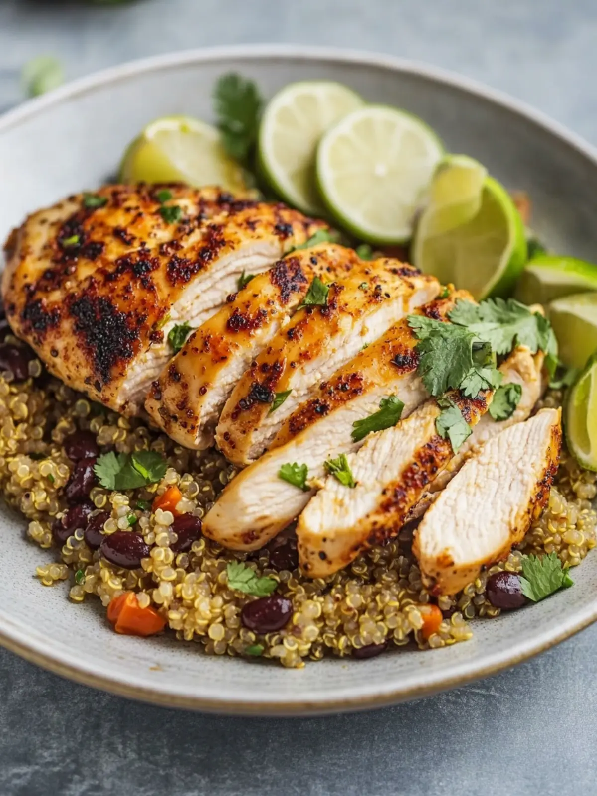 Cilantro Lime Chicken with Mexican Quinoa: A Zesty Family Dinner 4 Cilantro Lime Chicken with Mexican Quinoa