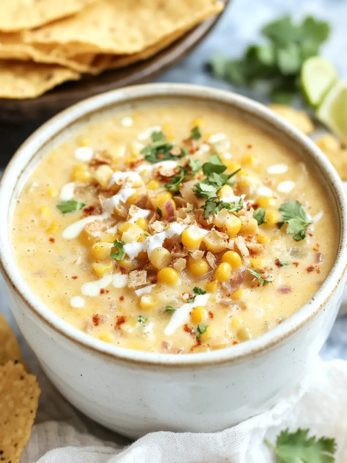 Creamy Mexican Corn Chowder - Comfort in Every Spoonful 2 Creamy Mexican Corn Chowder