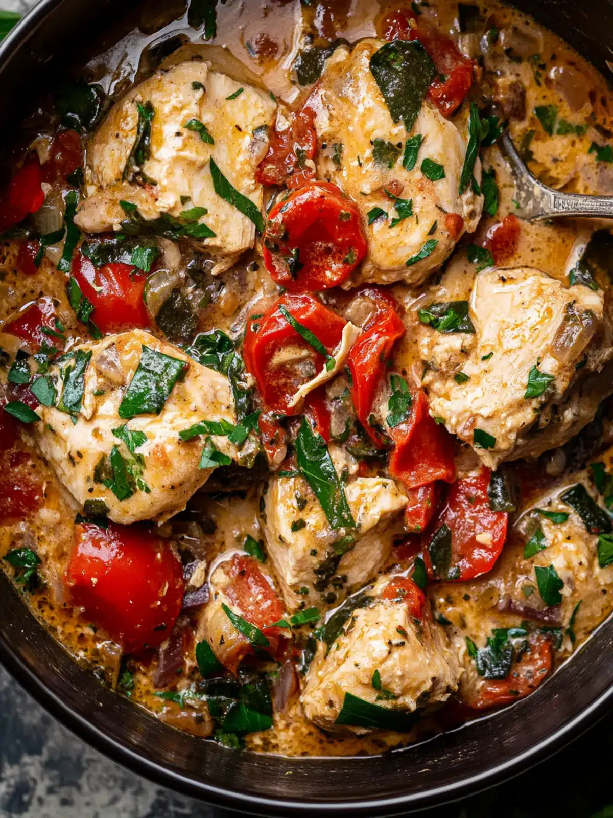 Creamy Crockpot Tuscan Chicken for Effortless Gourmet Nights 3 Crockpot Tuscan Chicken