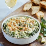 Creamy Roasted Broccoli–Artichoke Dip That's Guilt-Free Goodness 3 Roasted Broccoli–Artichoke Dip