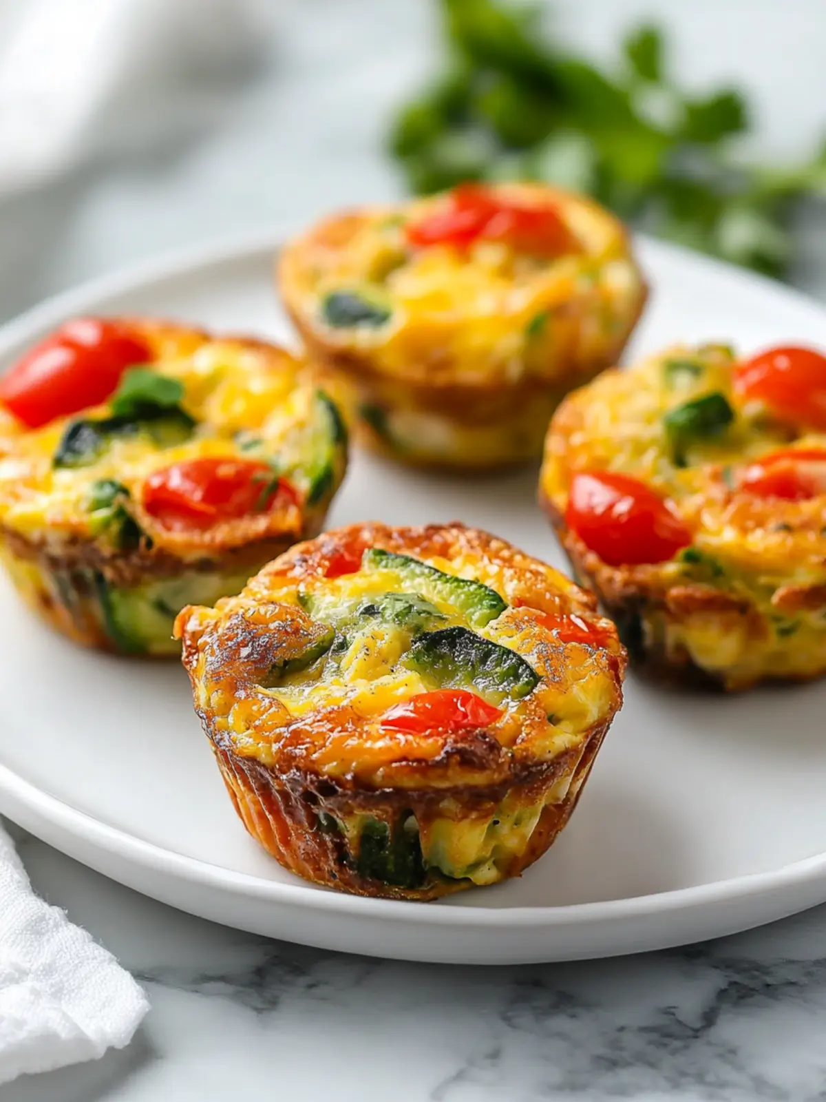 Flavorful Egg Muffin Cups With Veggies: Healthy & Delicious! 4 Egg Muffin Cups With Veggies