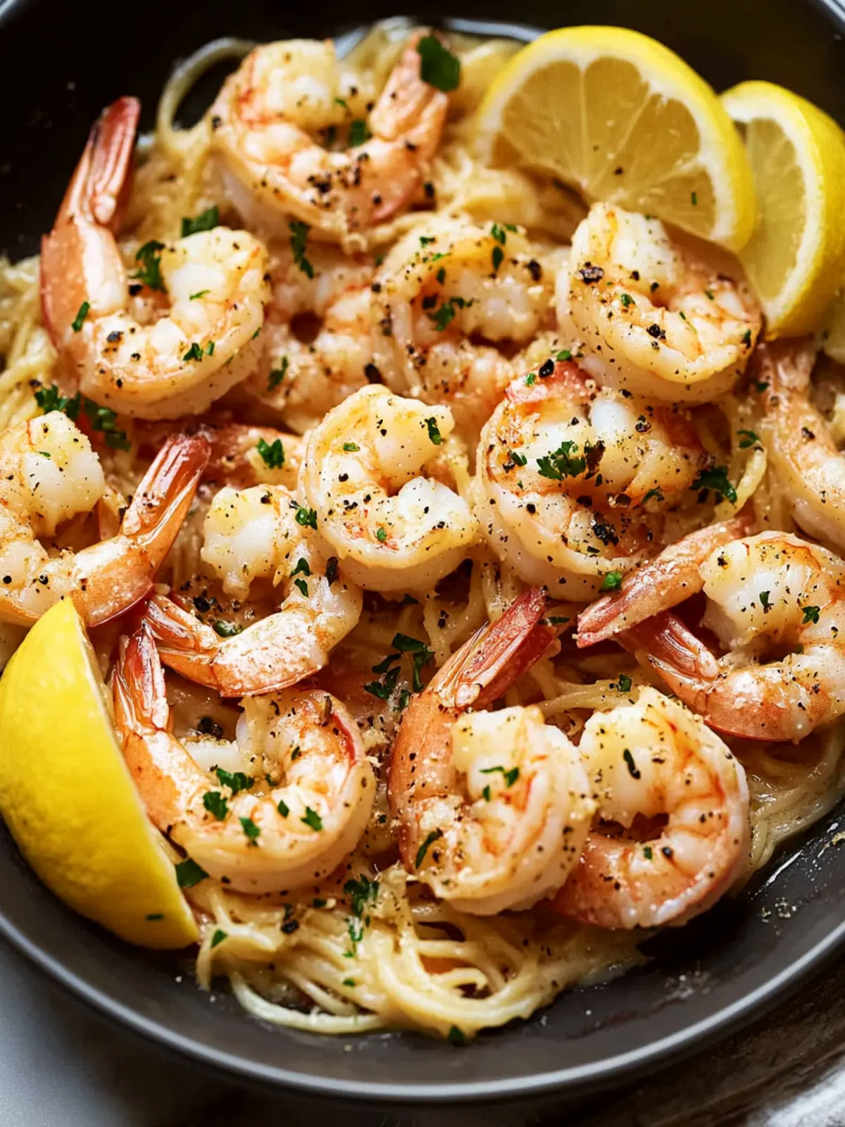 Classic Shrimp Scampi: Ready in 15 Minutes for a Luxurious Dinner 2 Classic Shrimp Scampi