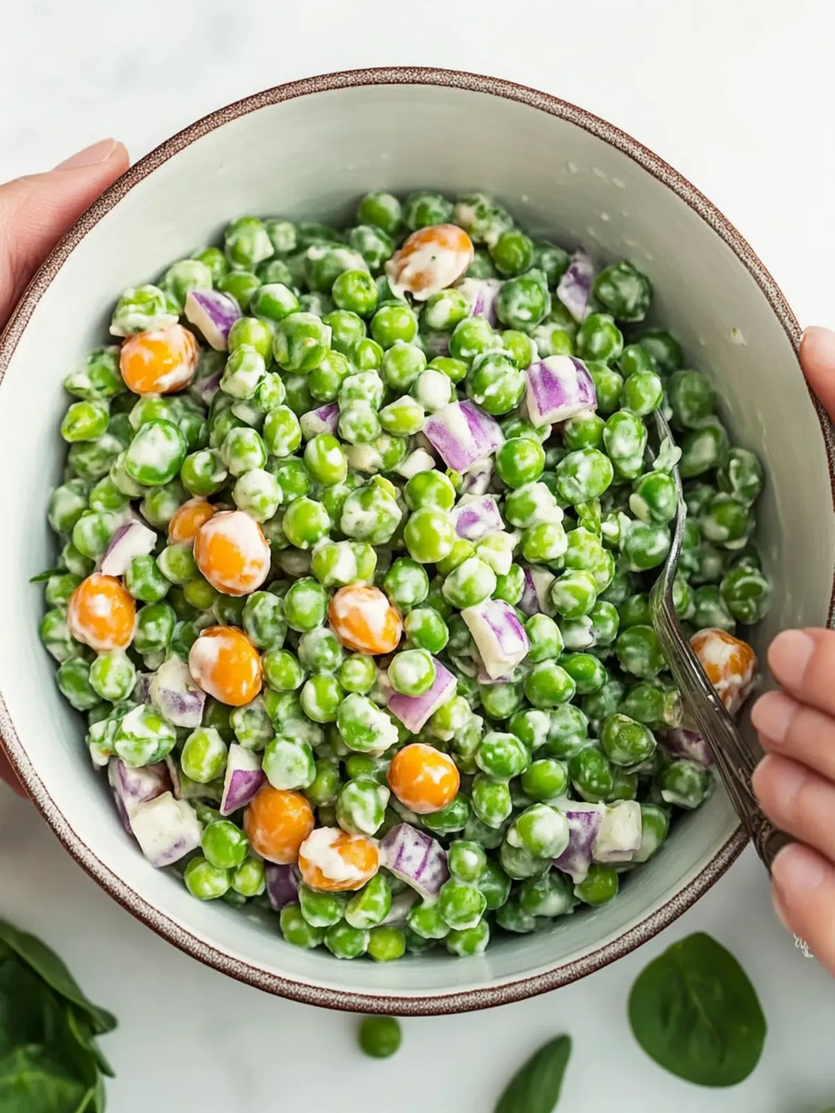 How To Make Pea Salad That Steals the Summer Show! 2 How To Make Pea Salad