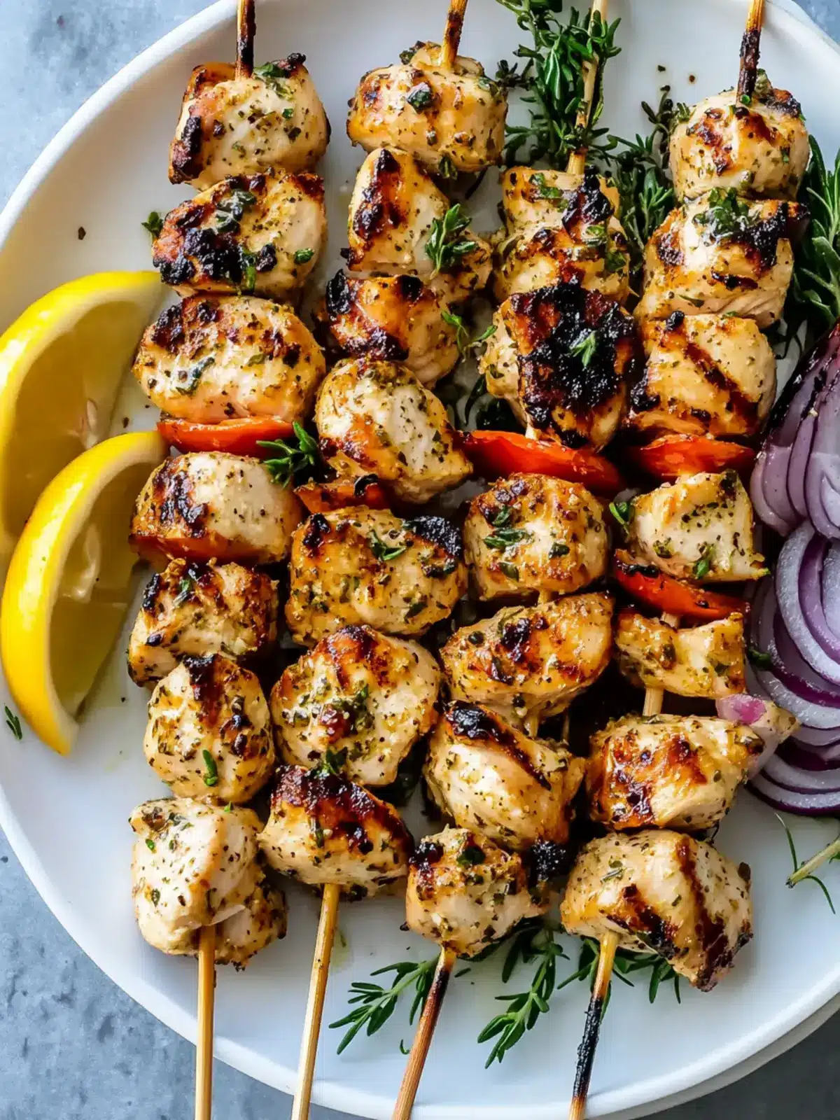 Easy Greek Grilled Chicken Skewers for Flavor-Packed Summer Nights 4 Easy Greek Grilled Chicken Skewers