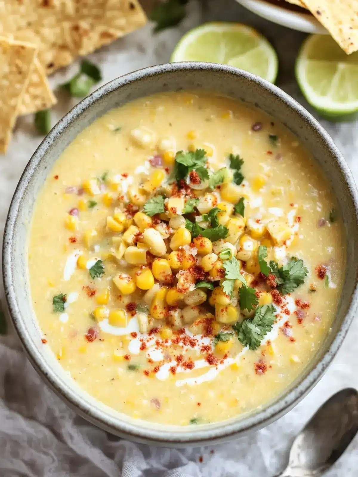 Creamy Mexican Corn Chowder - Comfort in Every Spoonful 4 Creamy Mexican Corn Chowder
