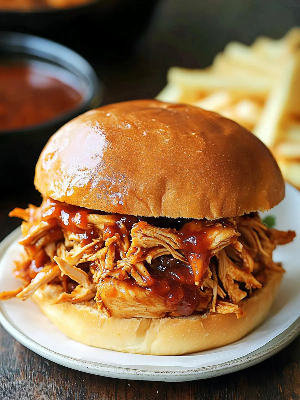 The Best Crockpot BBQ Chicken Recipe for Effortless Meals 3 The Best Crockpot BBQ Chicken (Easy Pulled Chicken)