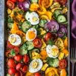 Za'atar Sheet Pan Vegetables and Eggs for a Simple Brunch Delight 9 Za'atar Sheet Pan Vegetables and Eggs