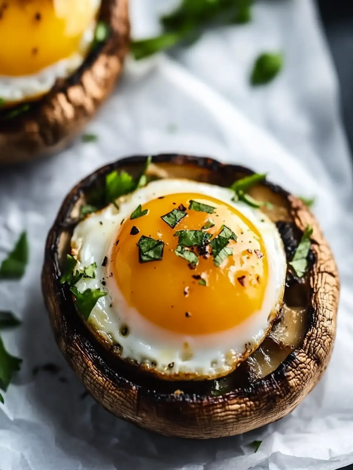Mushroom Egg Cups: A Delightful Keto Breakfast Surprise 4 Mushroom Egg Cups