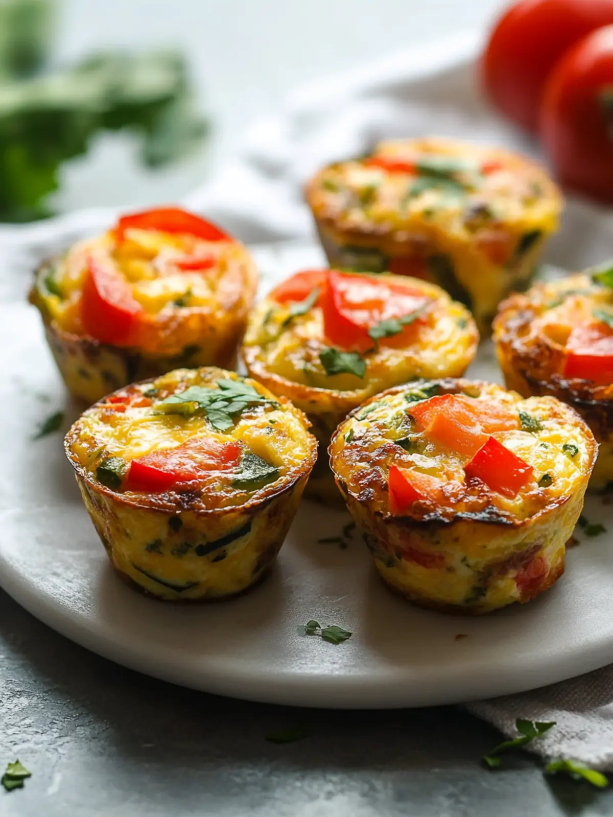 Flavorful Egg Muffin Cups With Veggies: Healthy & Delicious! 2 Egg Muffin Cups With Veggies