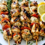 Easy Greek Grilled Chicken Skewers for Flavor-Packed Summer Nights 6 Easy Greek Grilled Chicken Skewers