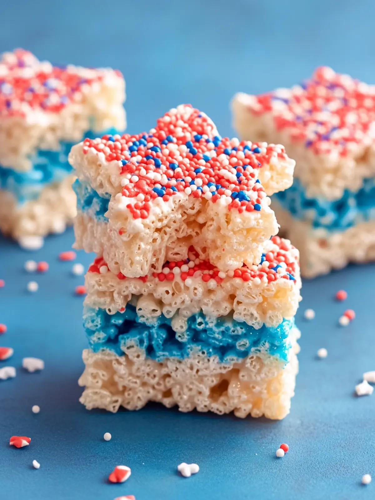 Delicious 4th of July Rice Krispie Treats for Celebrations 3 4th of July Rice Krispie Treats
