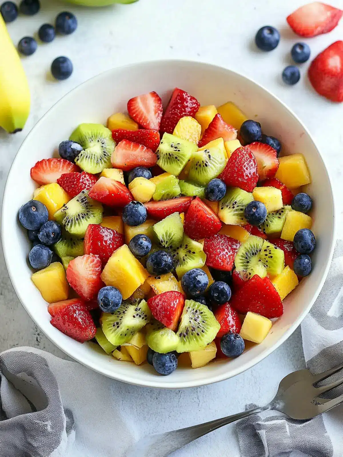 Easy Fruit Salad with Honey Poppyseed Twist for Summer Bliss 3 Easy Fruit Salad