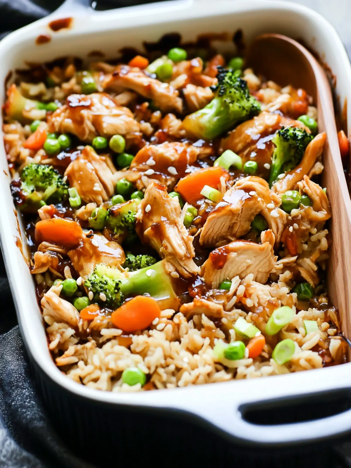 Delicious Teriyaki Chicken Casserole for Family Fun Nights 3 Teriyaki Chicken Casserole