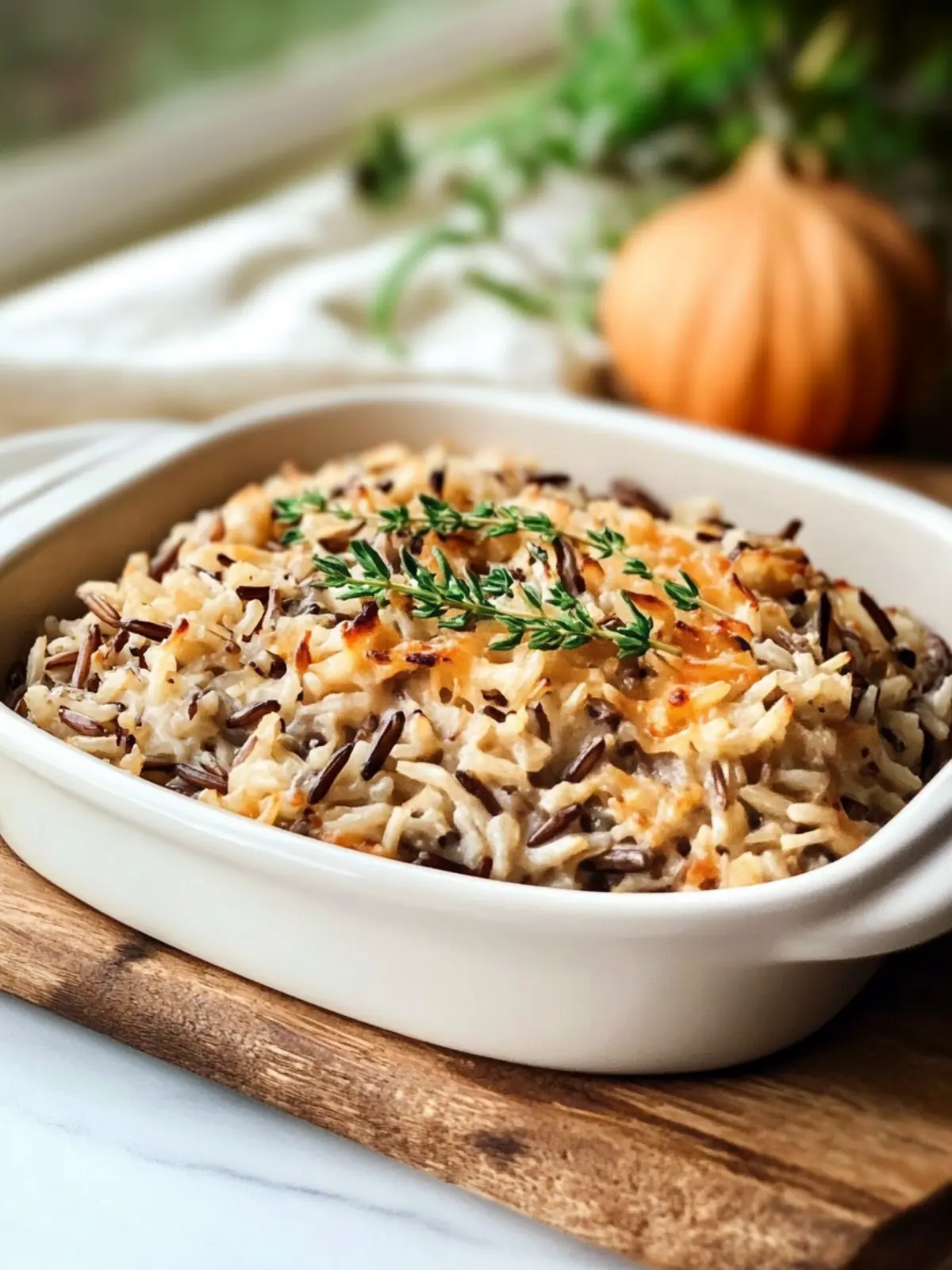 Savory Wild Rice Casserole Packed with Flavor and Crunch 3 Wild Rice Casserole