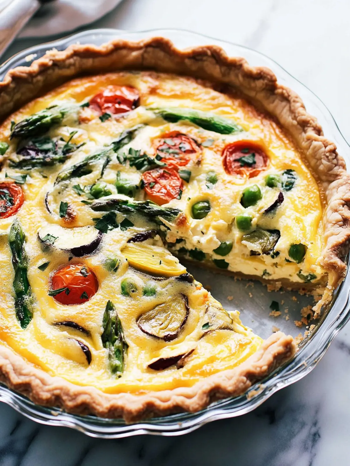Springy Vegetable Quiche – Your Perfect Brunch Companion 4 Springy Vegetable Quiche