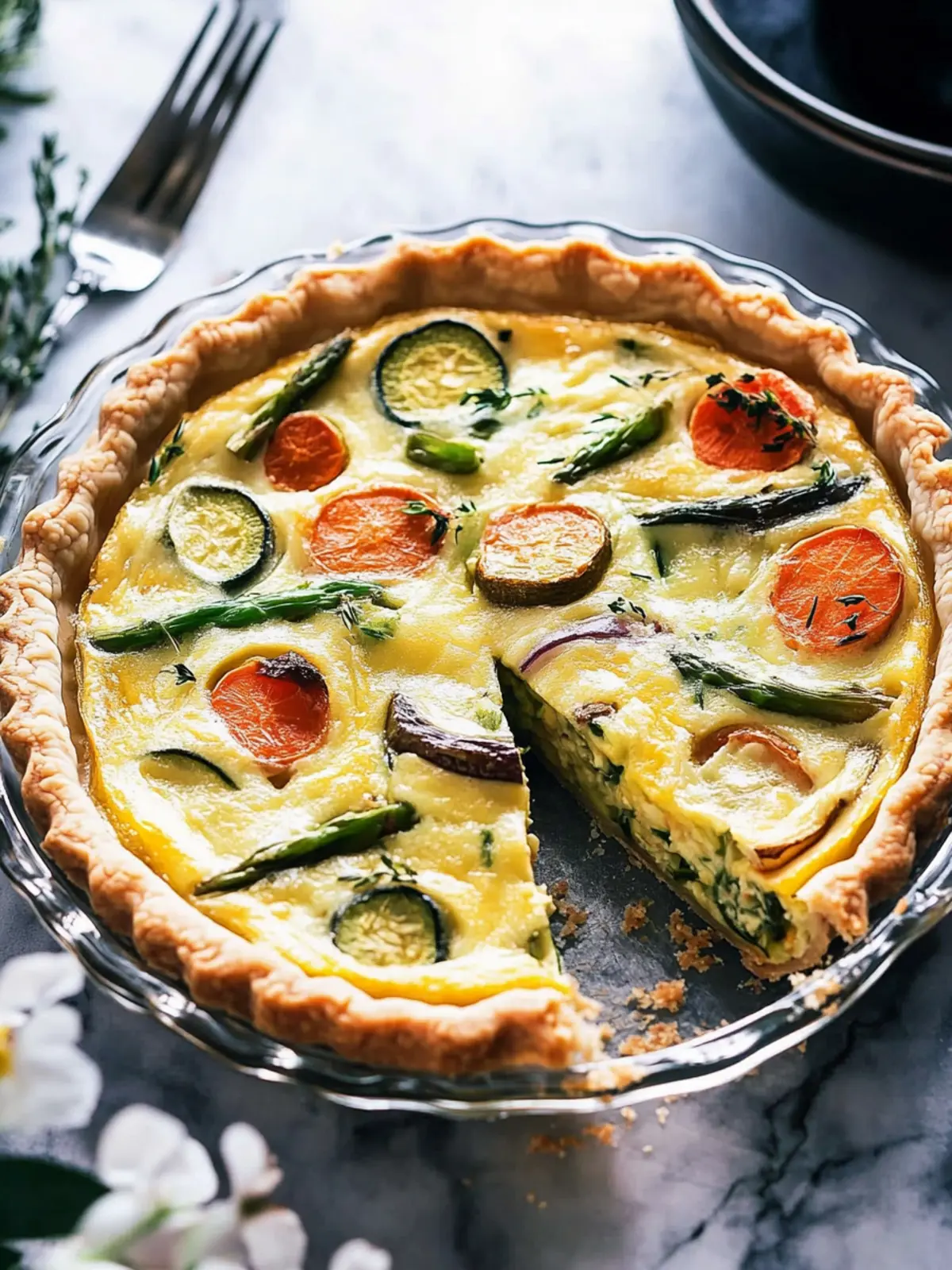 Springy Vegetable Quiche – Your Perfect Brunch Companion 3 Springy Vegetable Quiche