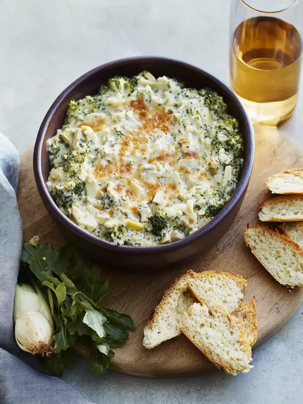 Creamy Roasted Broccoli–Artichoke Dip That's Guilt-Free Goodness 2 Roasted Broccoli–Artichoke Dip