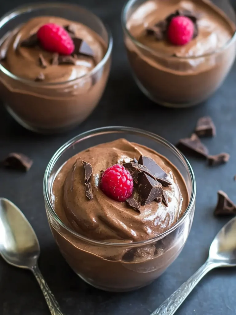 Healthy Chocolate Pudding