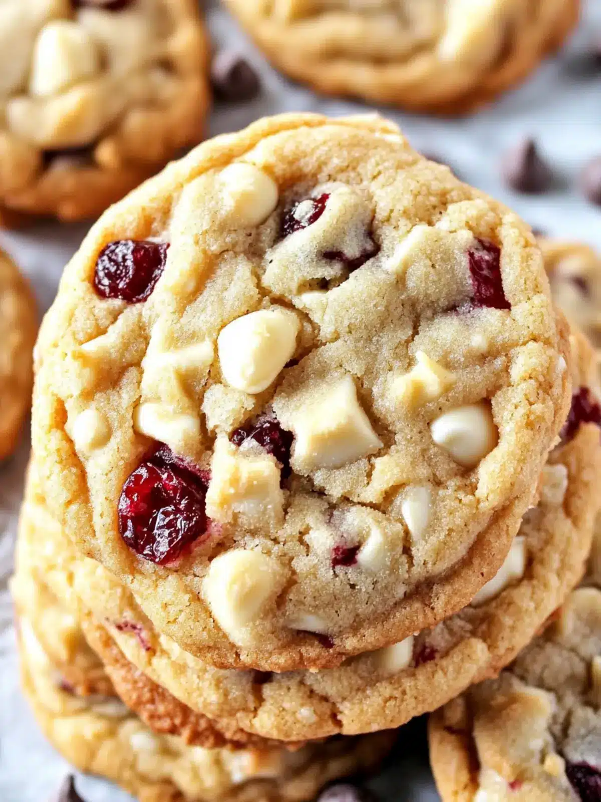 Chewy Cranberry White Chocolate Chip Cookies for Cozy Nights 4 Chewy Cranberry White Chocolate Chip Cookies