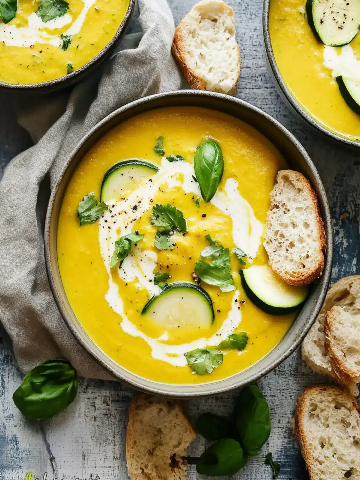 Creamy Curried Zucchini Soup Ready in Just 25 Minutes 2 Curried Zucchini Soup