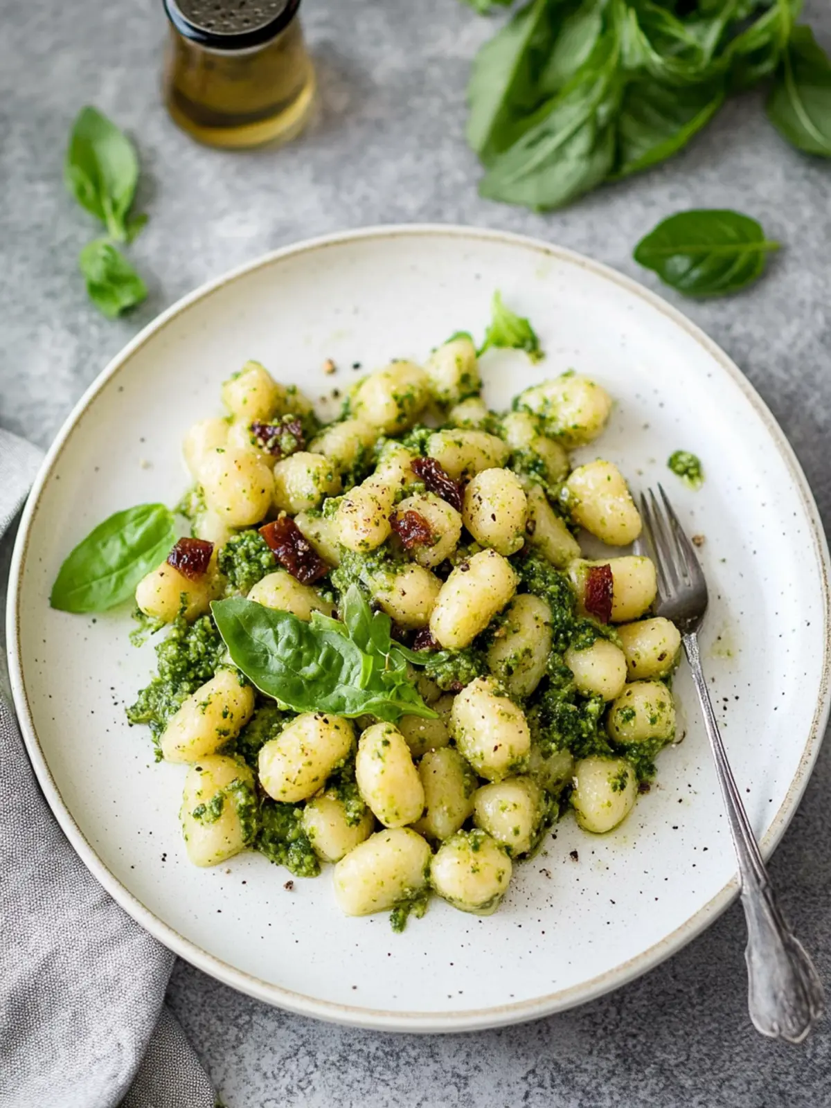 Eggless Gnocchi with Arugula Pesto for Quick Vegan Meals 3 Eggless Gnocchi with Arugula Pesto