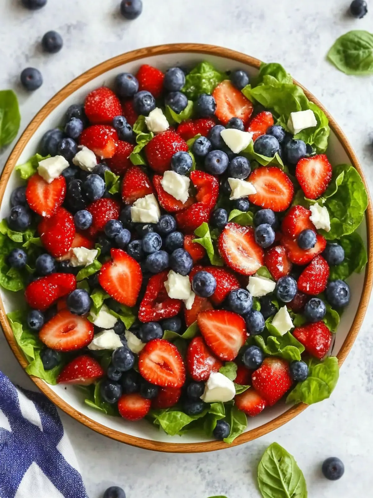 Red White and Blueberry Salad: A Fresh Summer Delight 2 Red White and Blueberry Salad