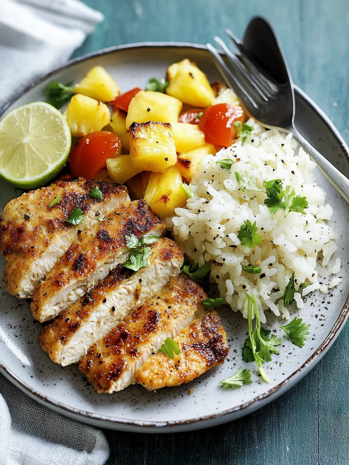 Baked Chicken Cutlets with Pineapple Rice for a Flavorful Feast 3 Baked Chicken Cutlets with Pineapple Rice
