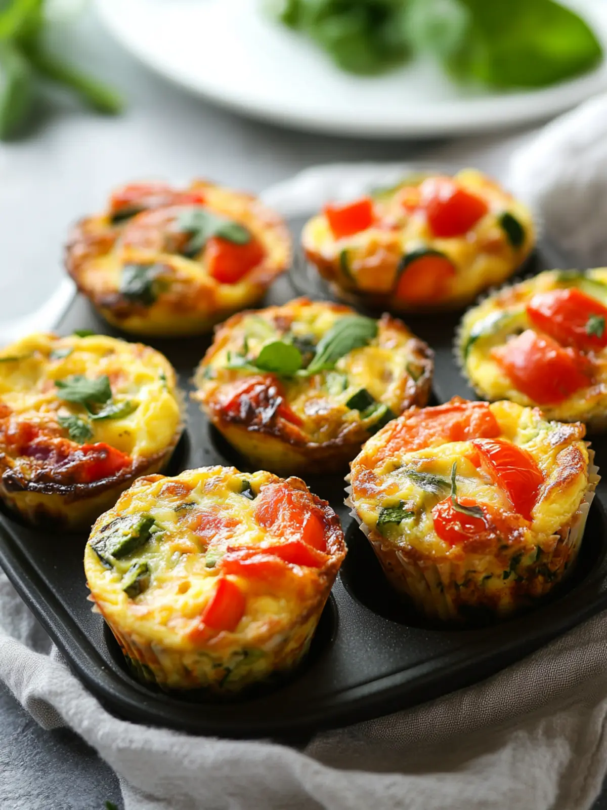 Flavorful Egg Muffin Cups With Veggies: Healthy & Delicious! 3 Egg Muffin Cups With Veggies