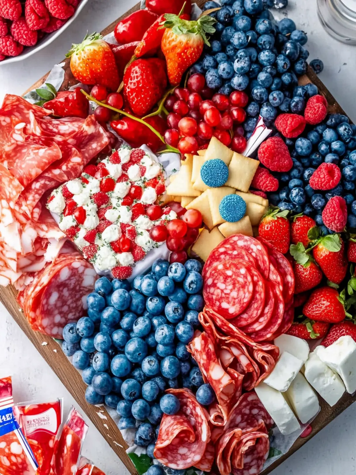 Create a Stunning 4th of July Sweet Charcuterie Board Effortlessly 5 4th of July Sweet Charcuterie Board